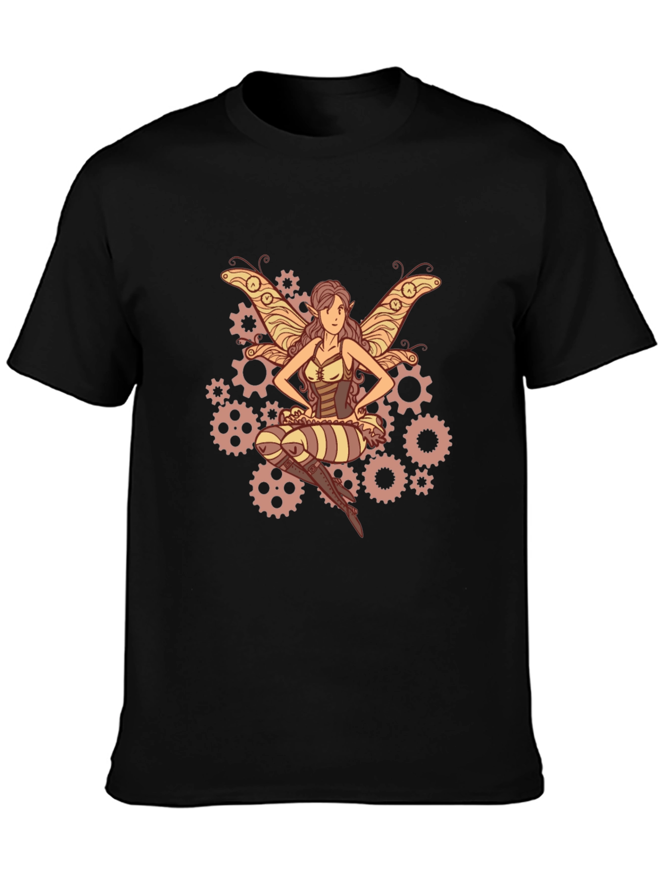 Steampunk Fairy Graphic T-Shirt