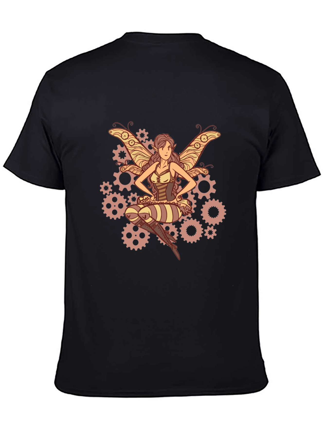 Steampunk Fairy Graphic T-Shirt