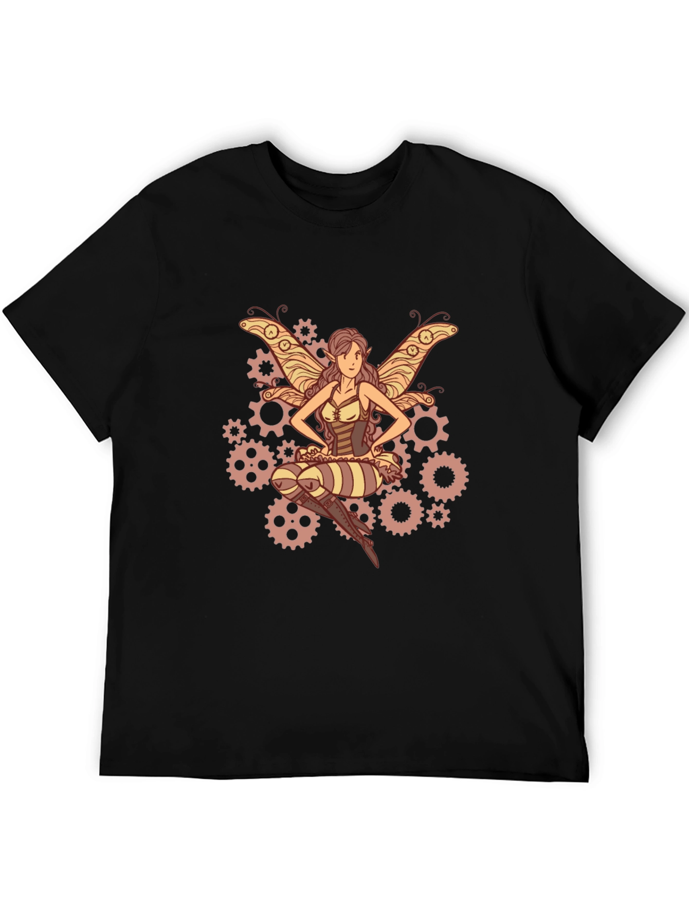 Steampunk Fairy Graphic T-Shirt