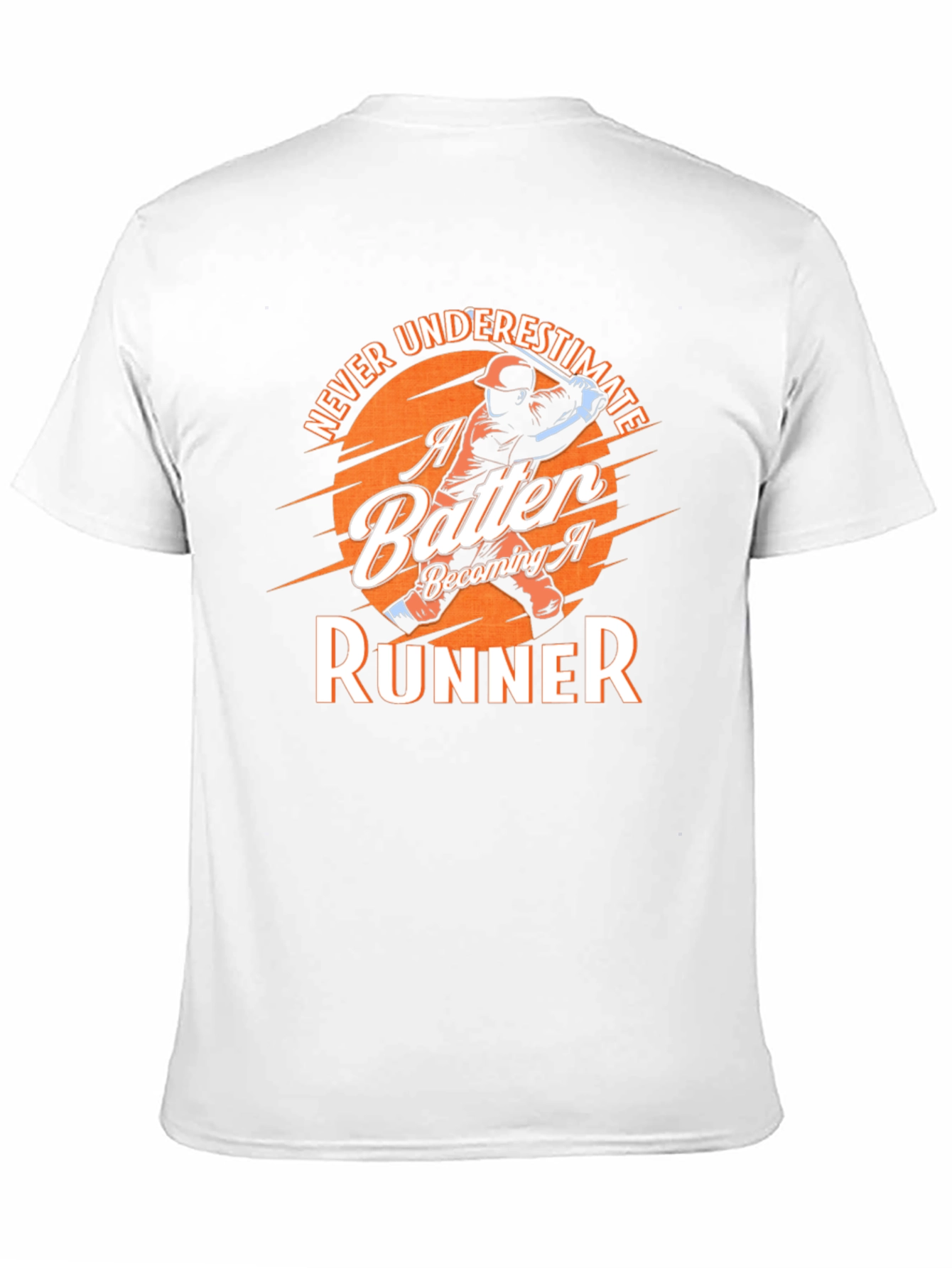 Batter to Runner Baseball Graphic T-Shirt
