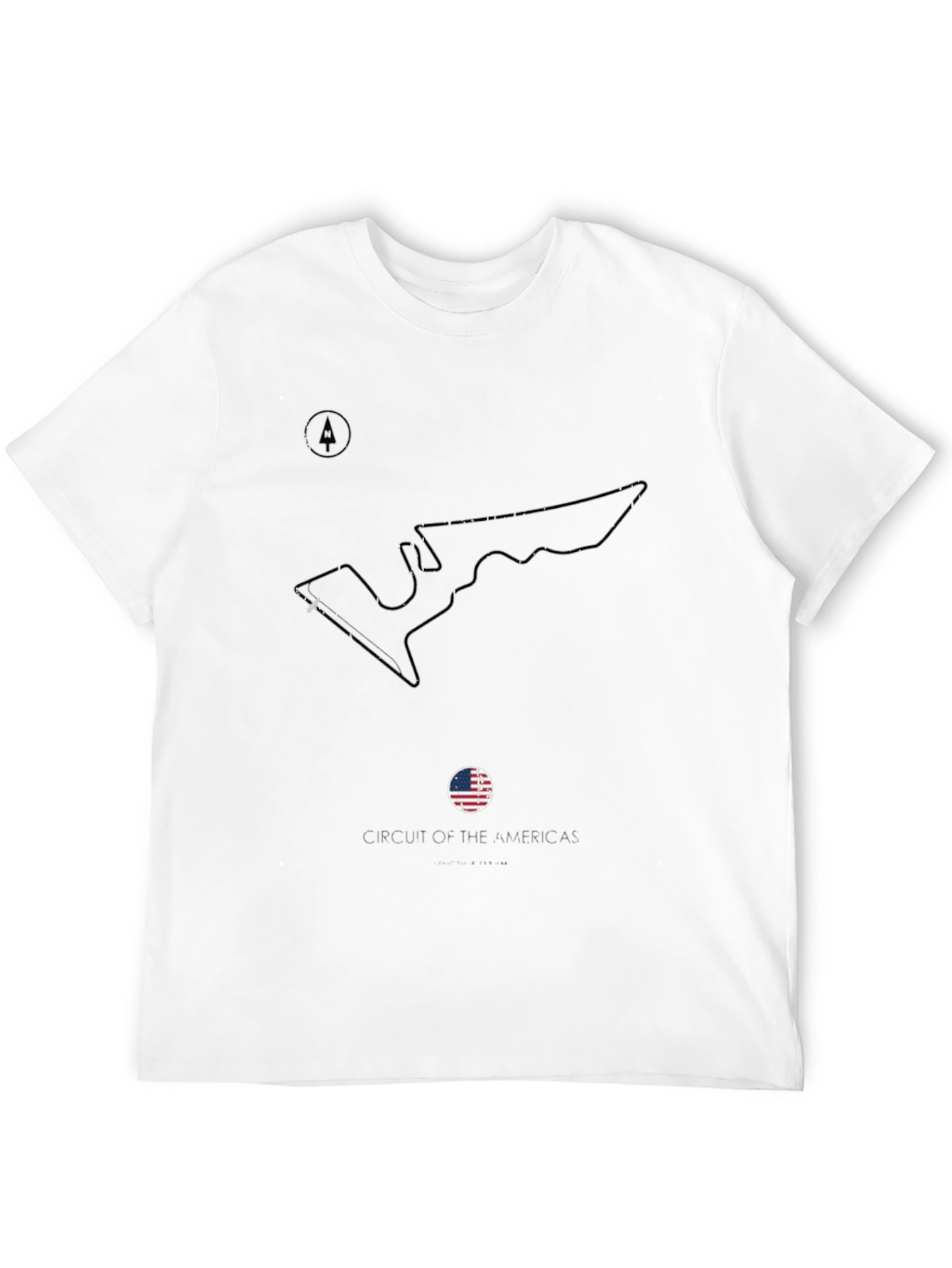 Circuit of the Americas Black T-Shirt