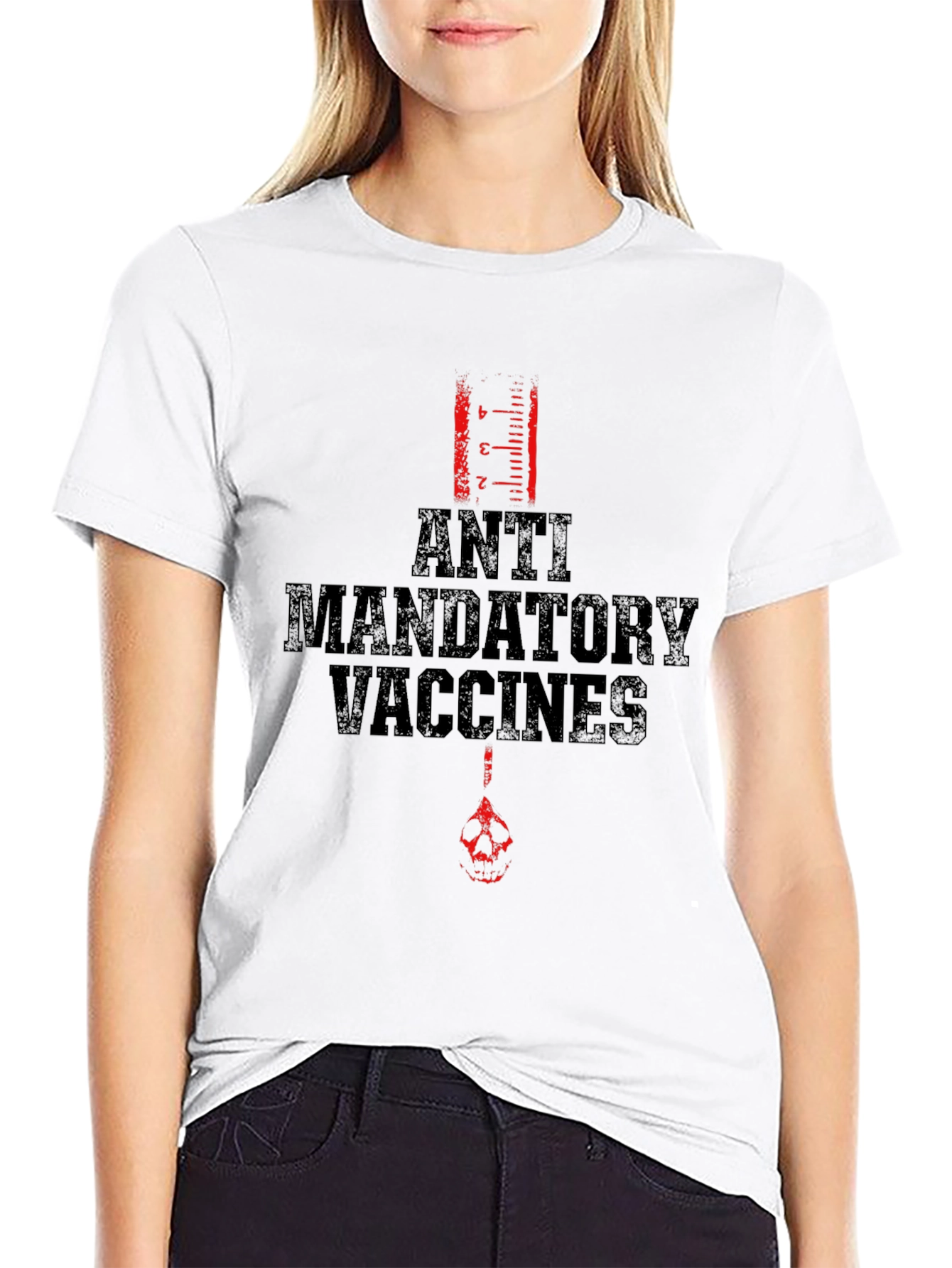Anti Mandatory Vaccines Graphic Tee