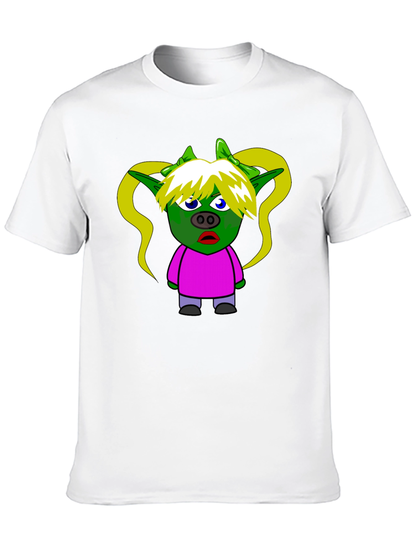 Cartoon Goblin T-Shirt - Black