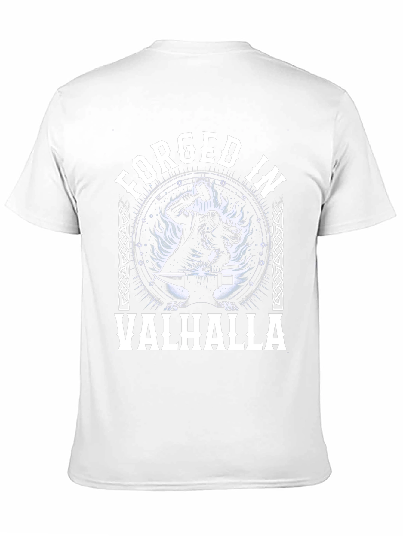Forged in Valhalla Black Graphic Tee