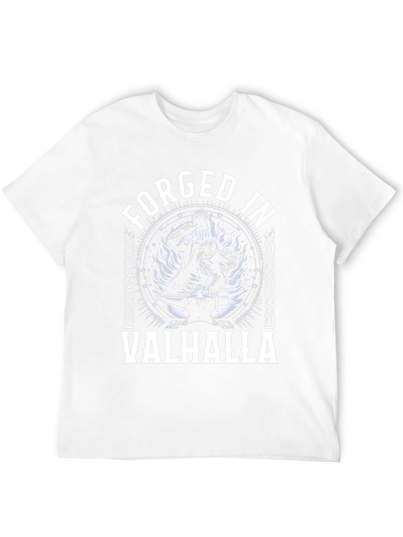 Forged in Valhalla Black Graphic Tee