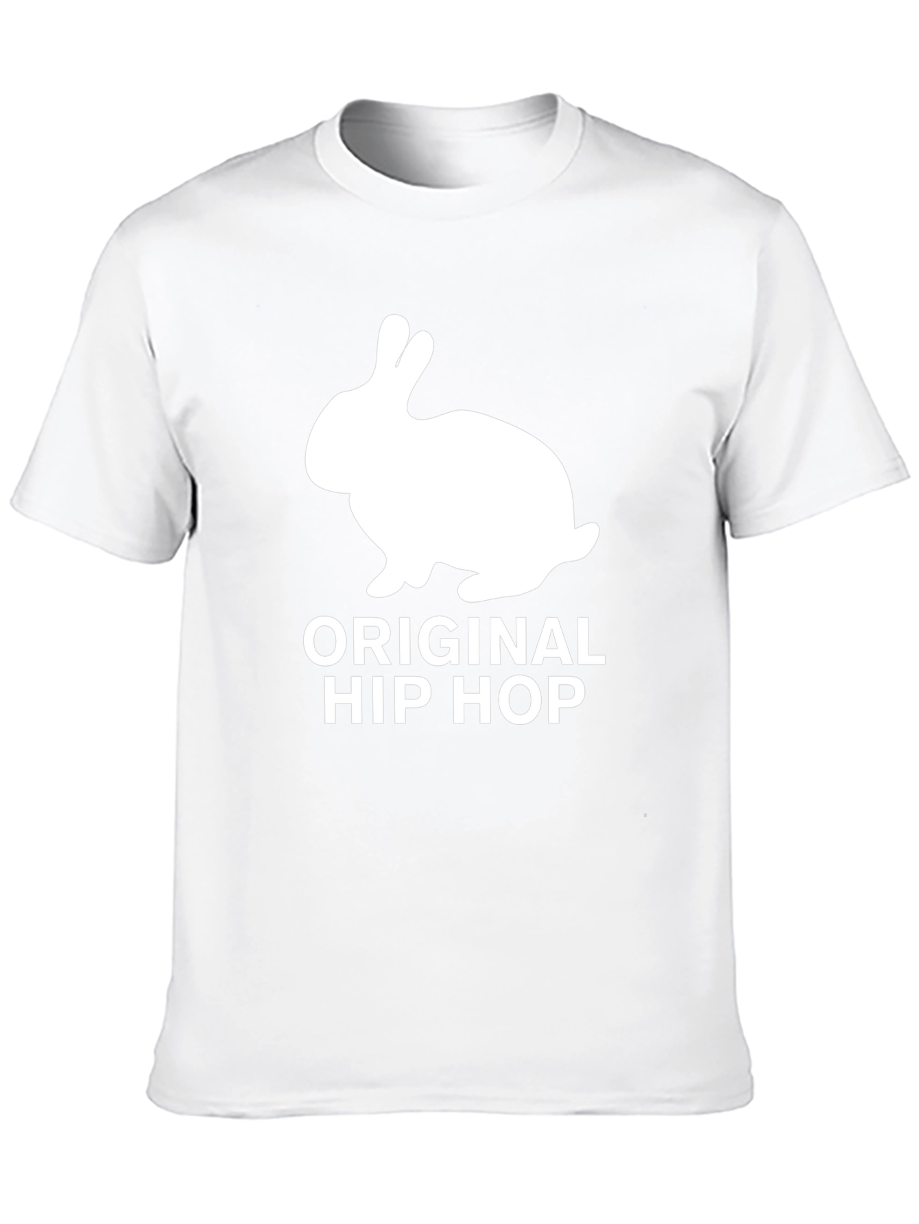 Original Hip Hop Rabbit Black T-Shirt