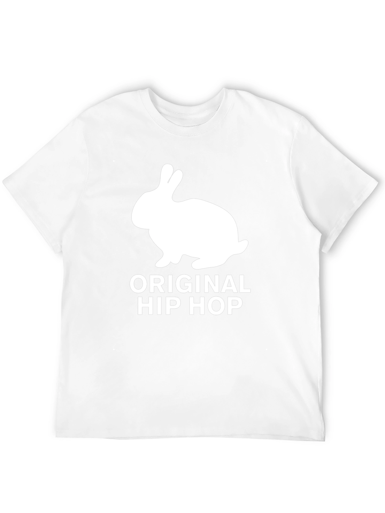 Original Hip Hop Rabbit Black T-Shirt