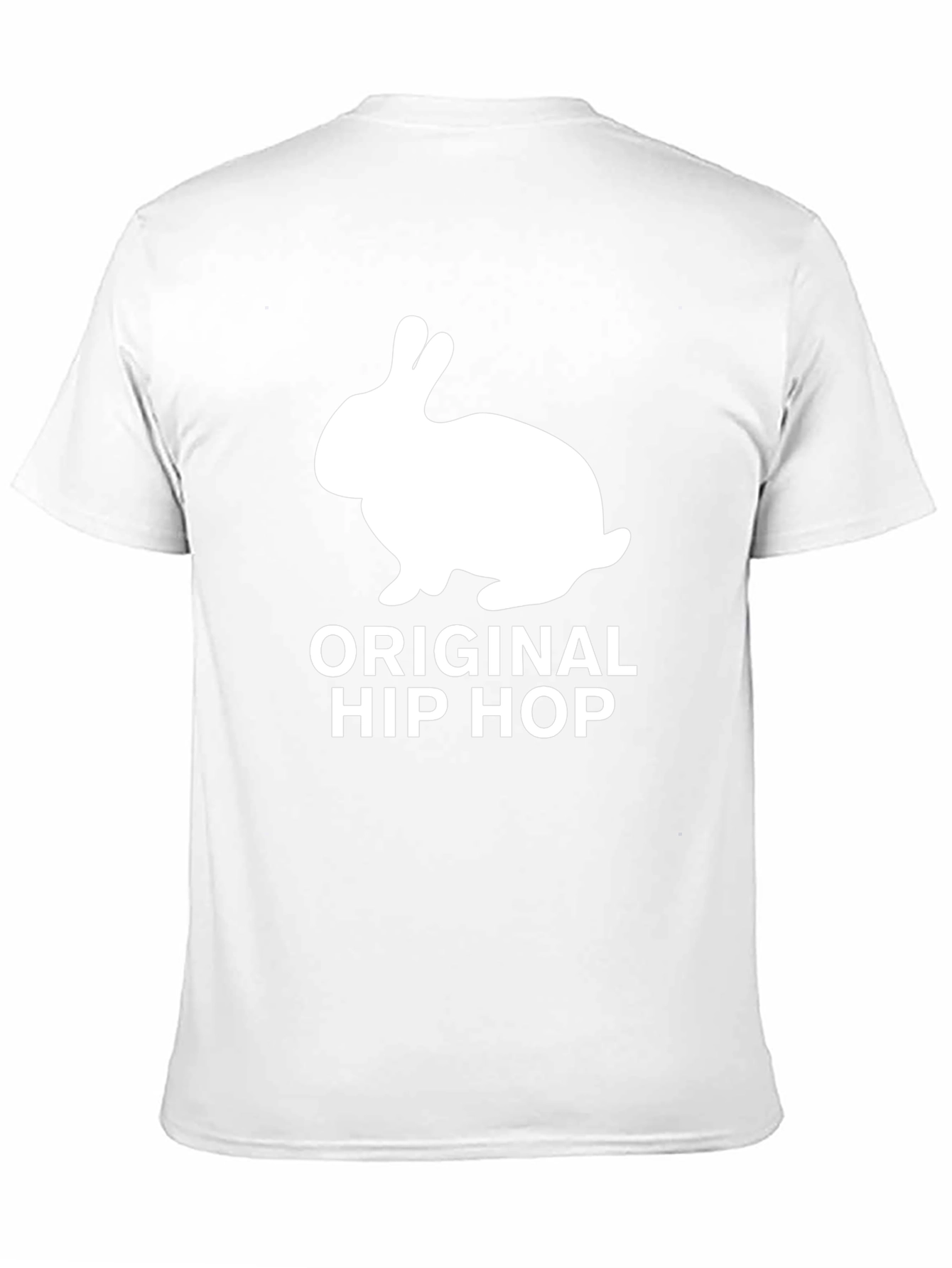 Original Hip Hop Rabbit Black T-Shirt