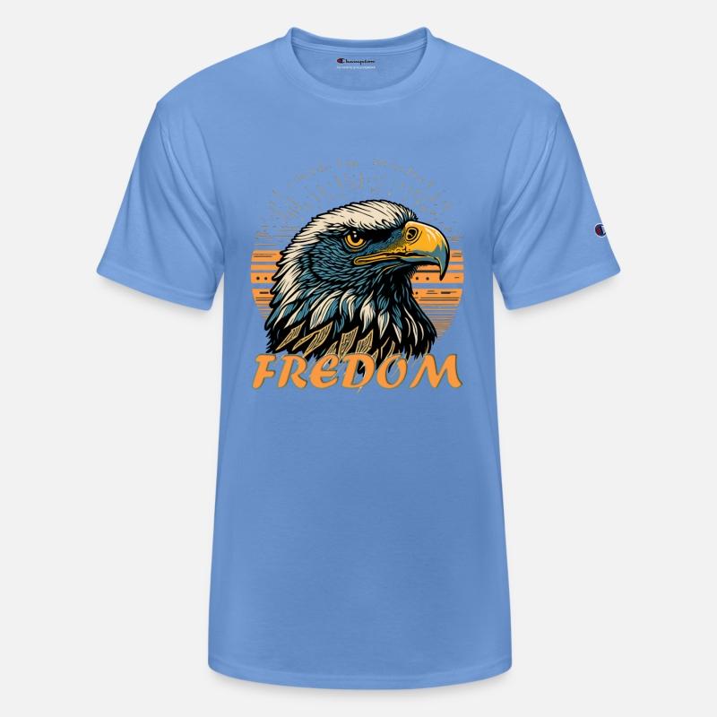 Eagle Head Portrait in Vintage Style