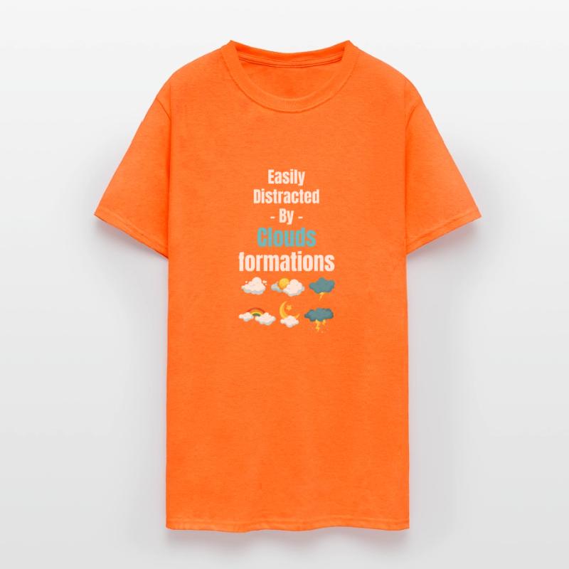 Easily Distracted By Cloud Formations Funny