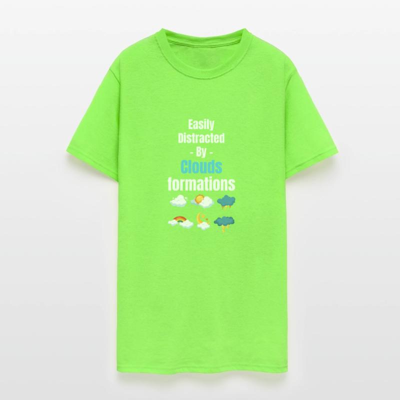 Easily Distracted By Cloud Formations Funny