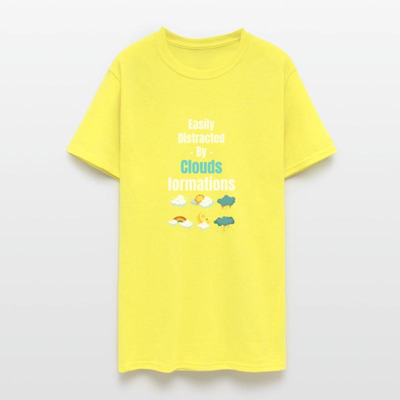 Easily Distracted By Cloud Formations Funny