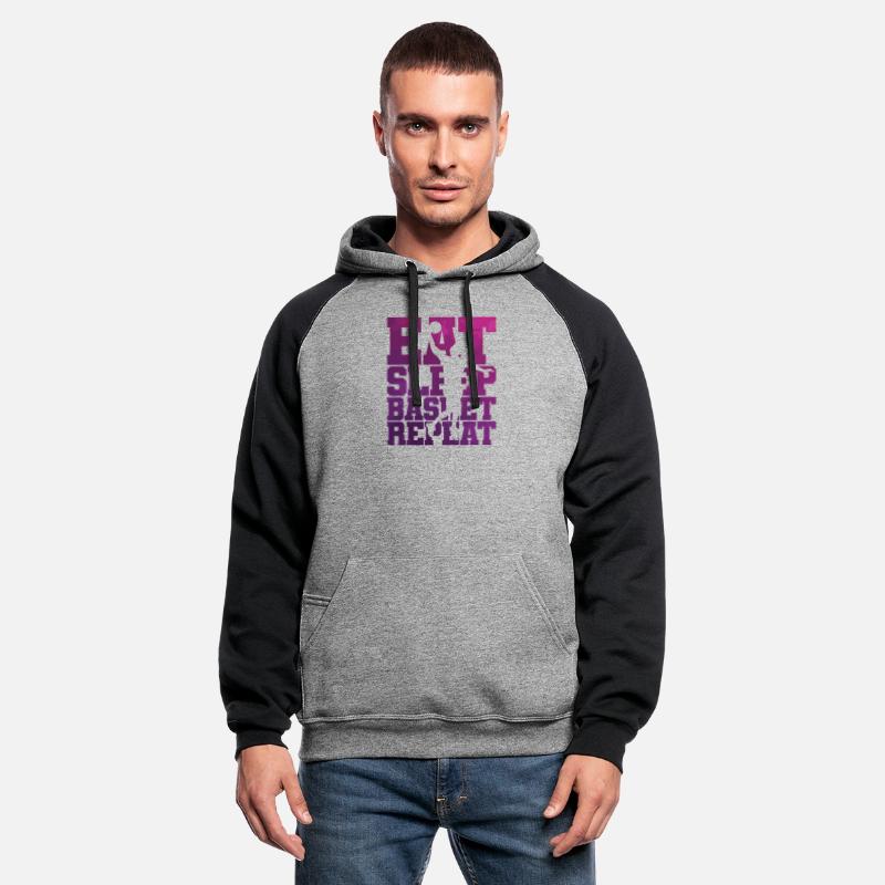 Eat Sleep Basketball Repeat Ball Sports USA