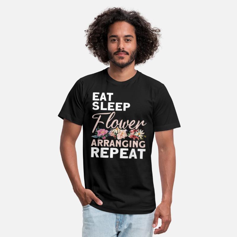 Eat Sleep Flower Arranging Repeat Florist Gift