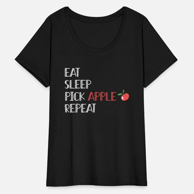 Eat Sleep Pick Apple Repeat Fruit Apple Eater