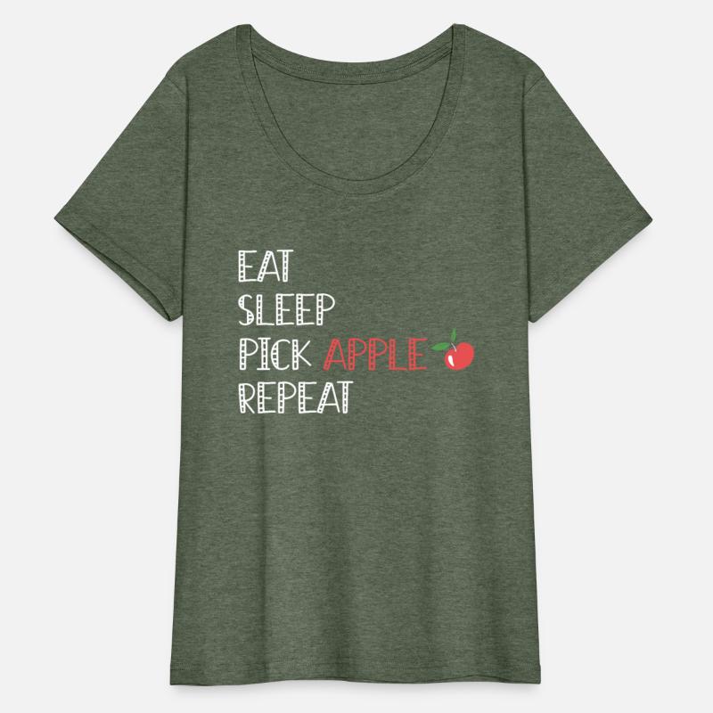 Eat Sleep Pick Apple Repeat Fruit Apple Eater