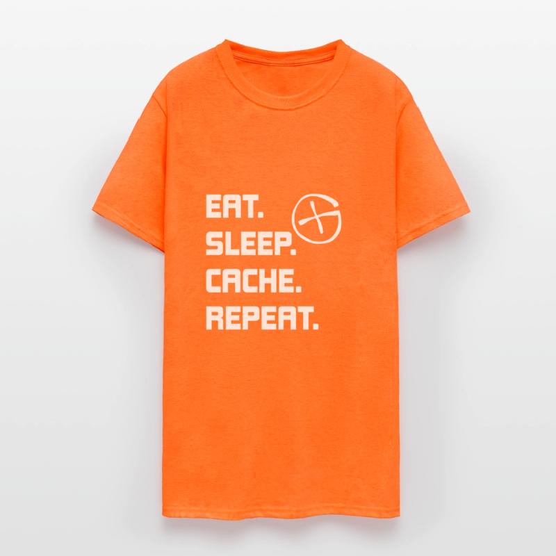 eat sleep repeat Geocaching Shirt Gift