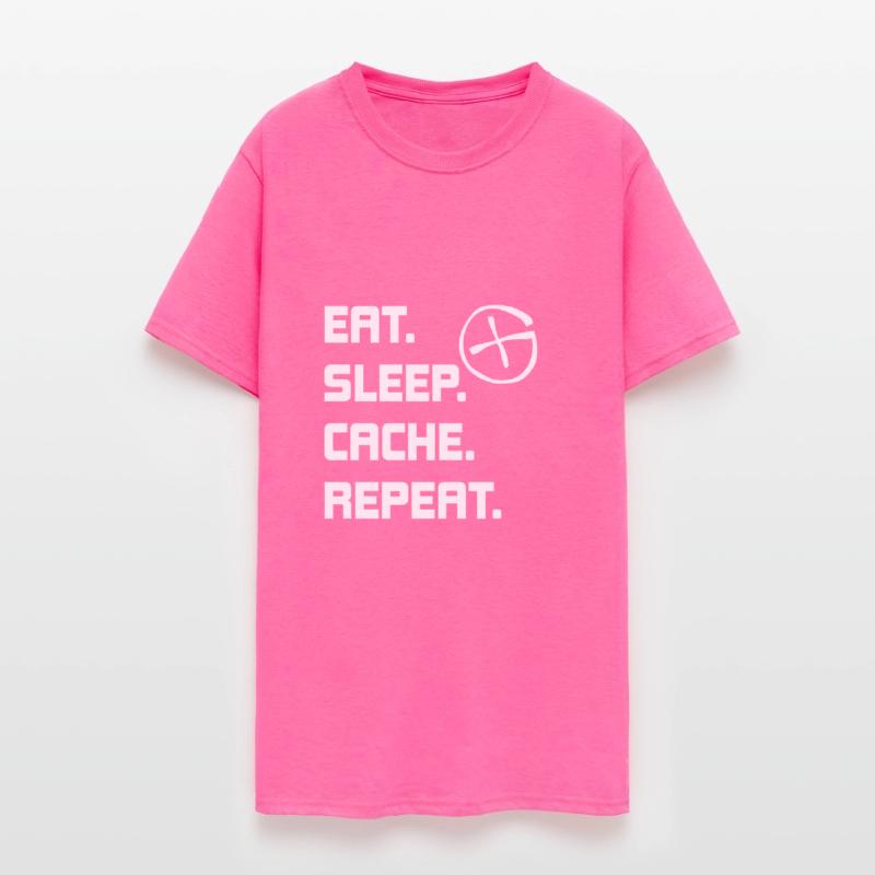 eat sleep repeat Geocaching Shirt Gift