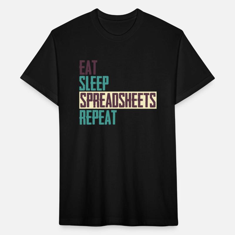 Eat Sleep Spreadsheets Repeat funny Actuarial