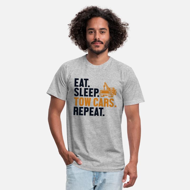 Eat Sleep Tow Cars Repeat Driver Breakdown Truck