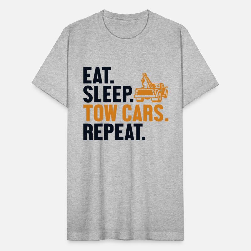 Eat Sleep Tow Cars Repeat Driver Breakdown Truck