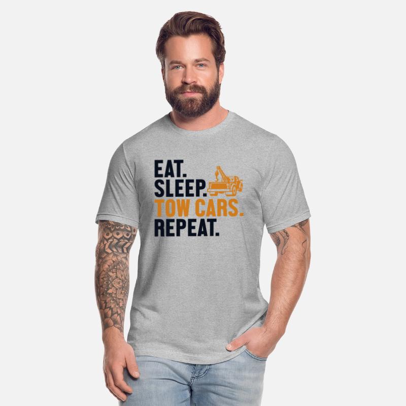 Eat Sleep Tow Cars Repeat Driver Breakdown Truck