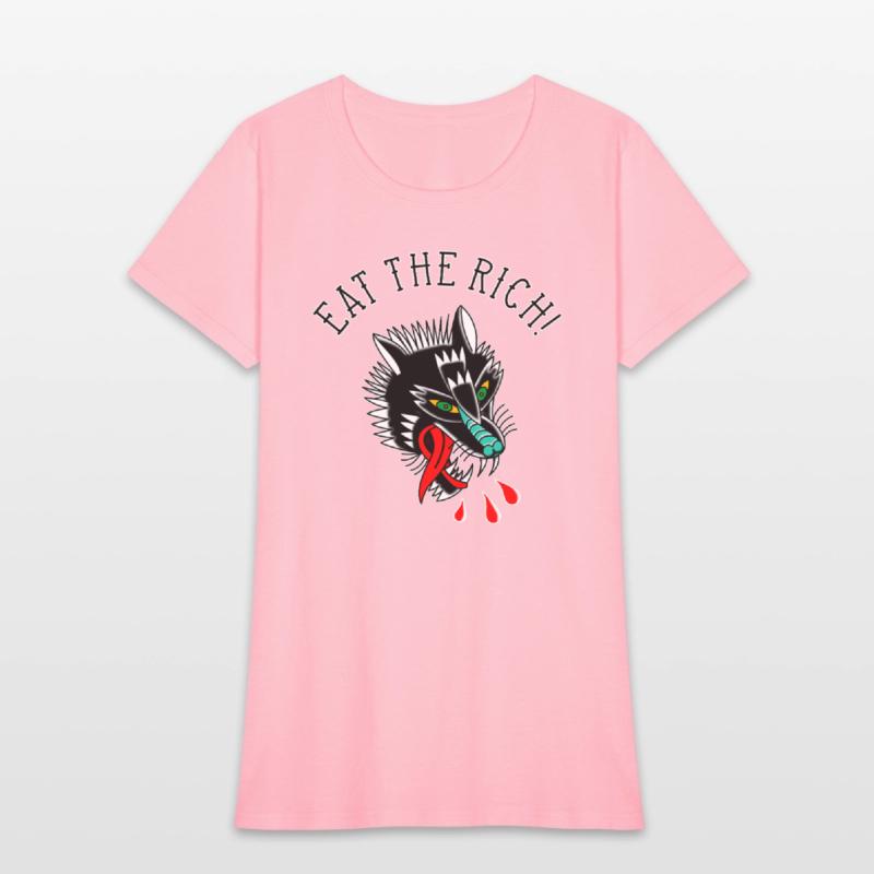 Eat the Rich Wolf Tattoo