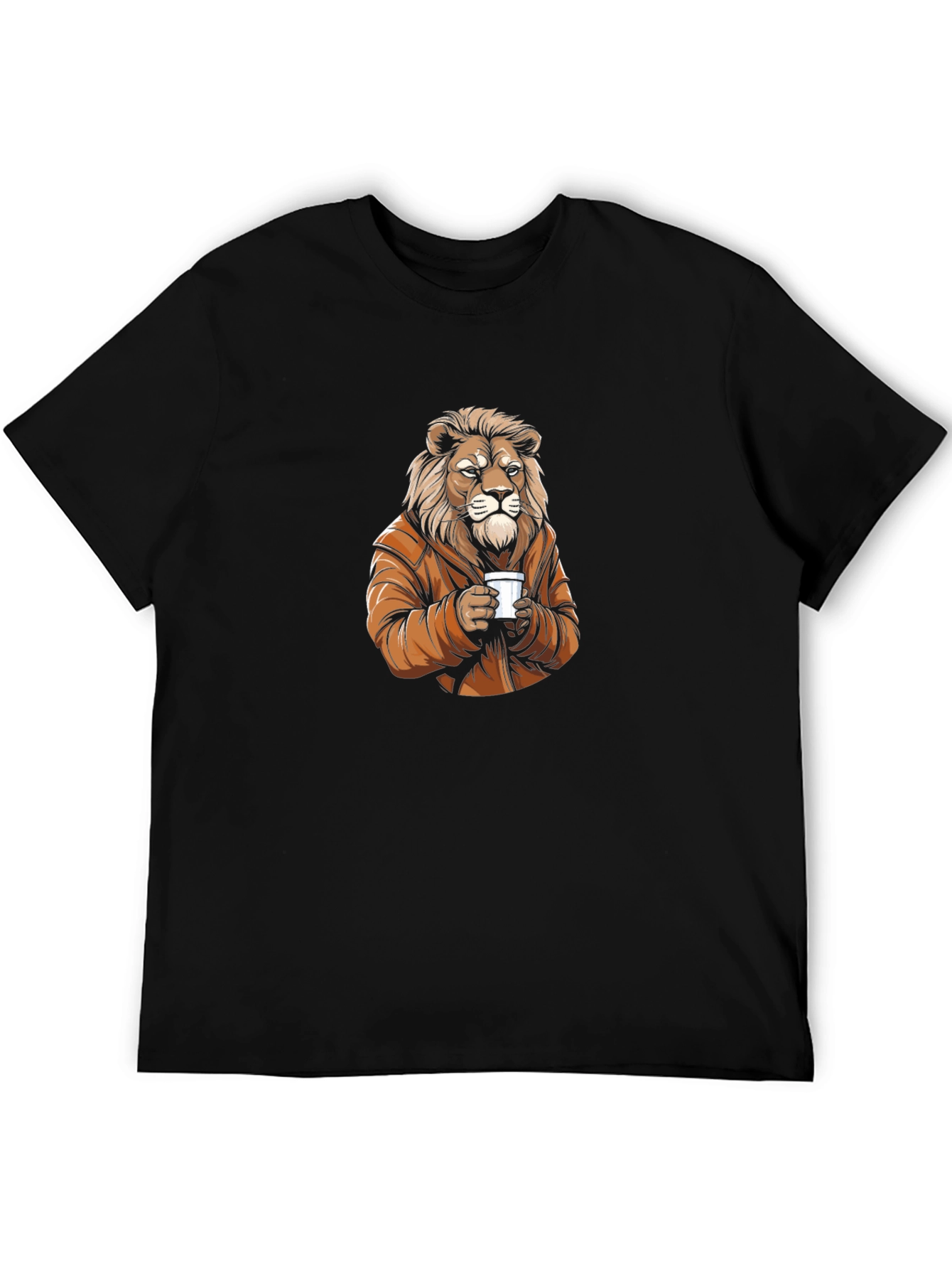 Lion Coffee Graphic Tee