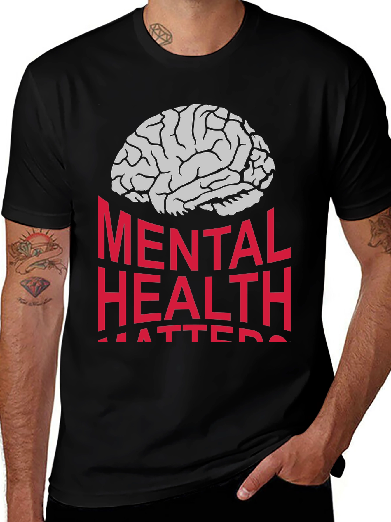 Mental Health Matters Graphic T-Shirt