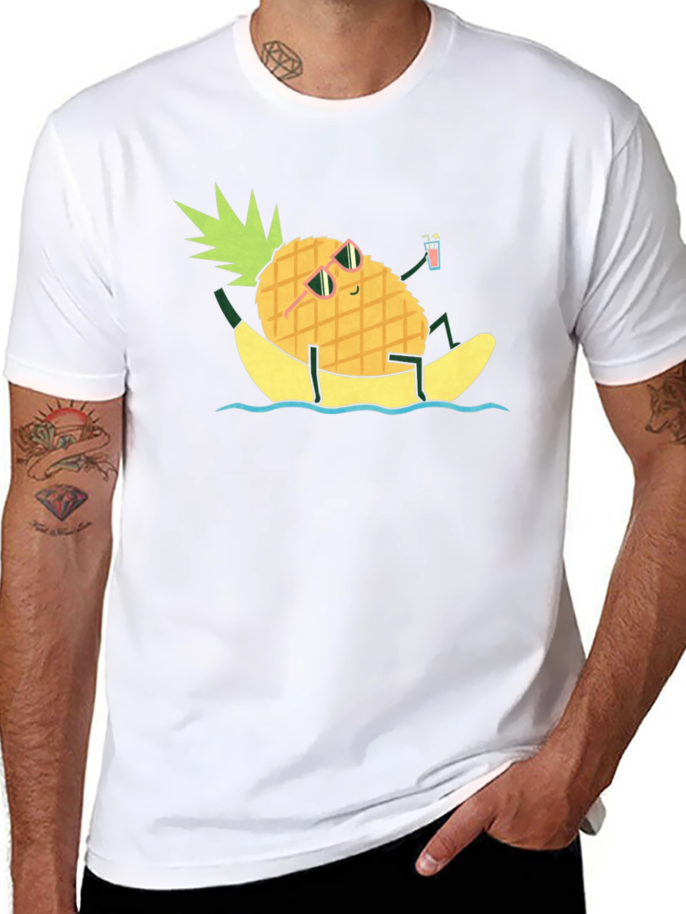 Pineapple Banana Boat T-Shirt