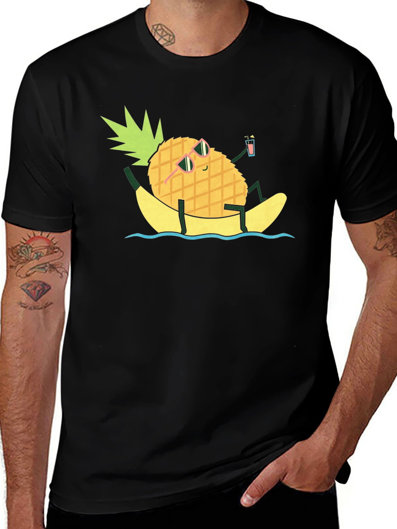 Pineapple Banana Boat T-Shirt