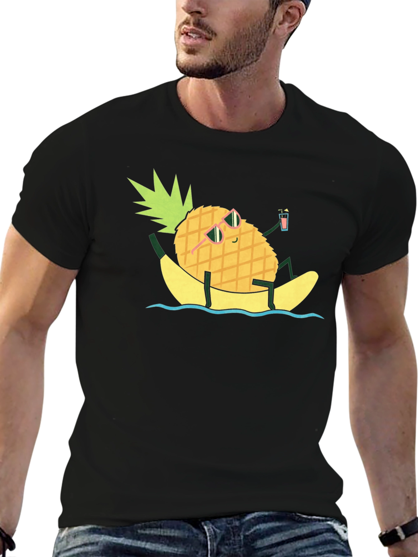 Pineapple Banana Boat T-Shirt