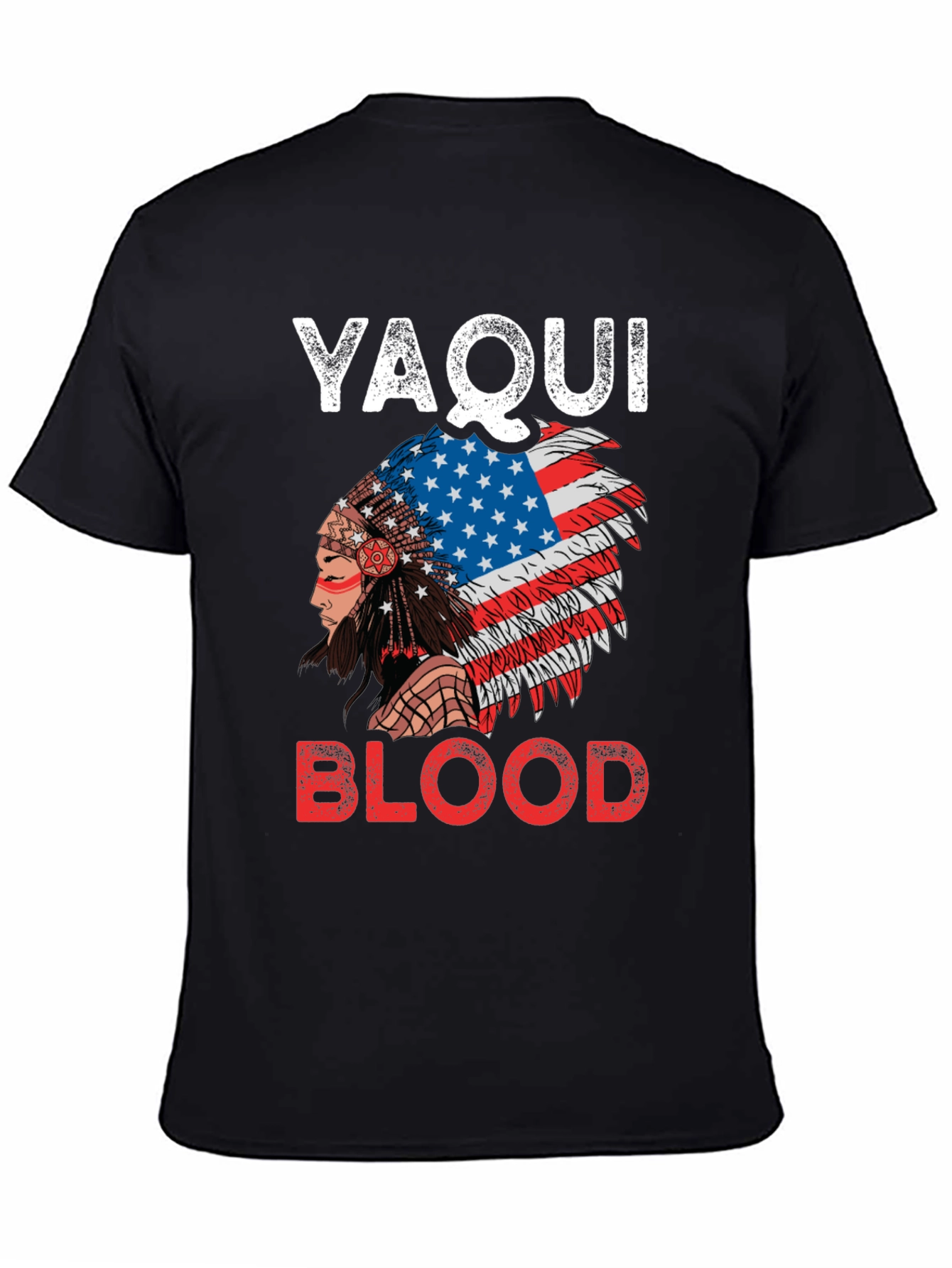 Yaqui Blood T-Shirt Native American Indian Pride Tee