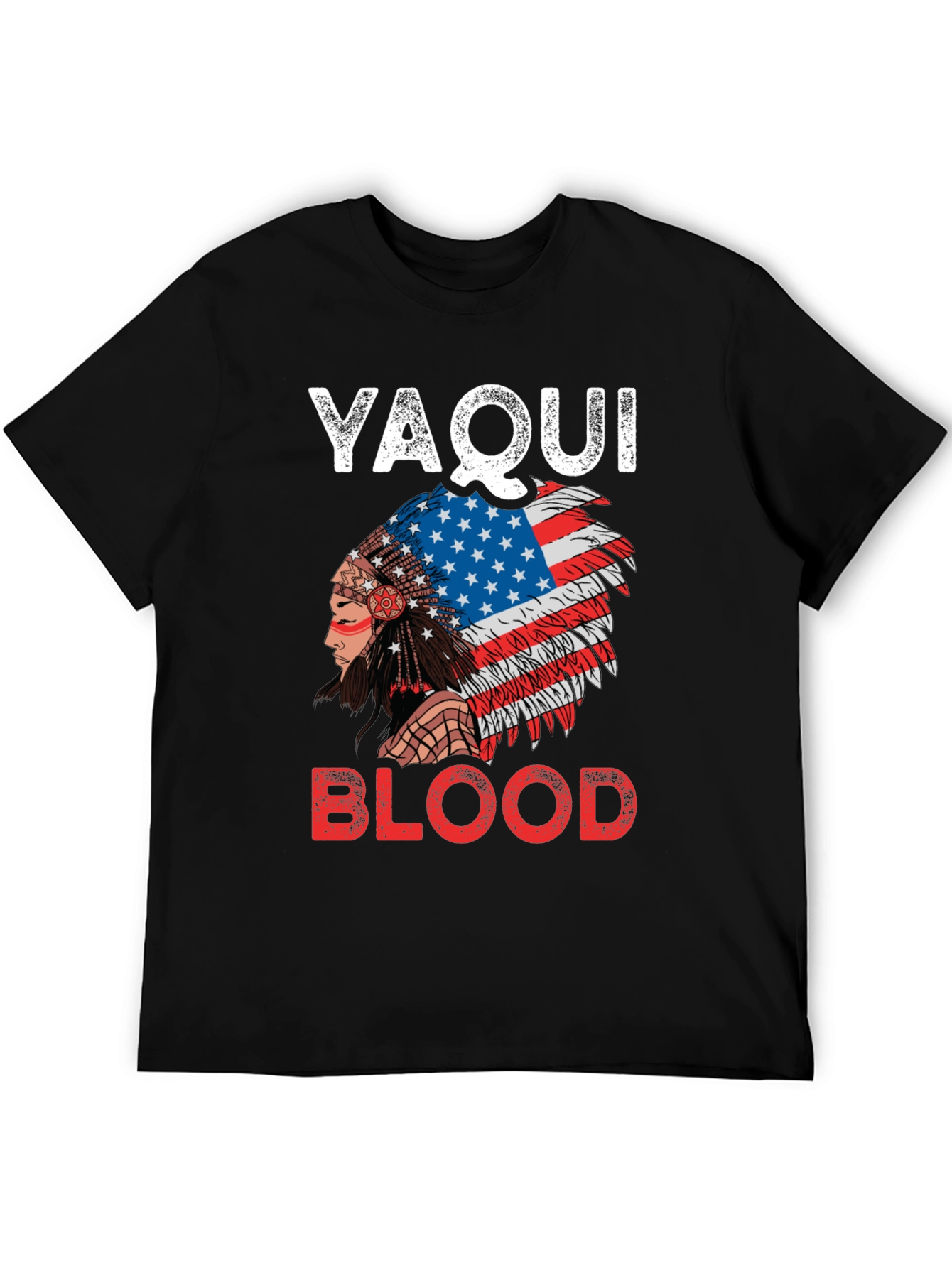 Yaqui Blood T-Shirt Native American Indian Pride Tee
