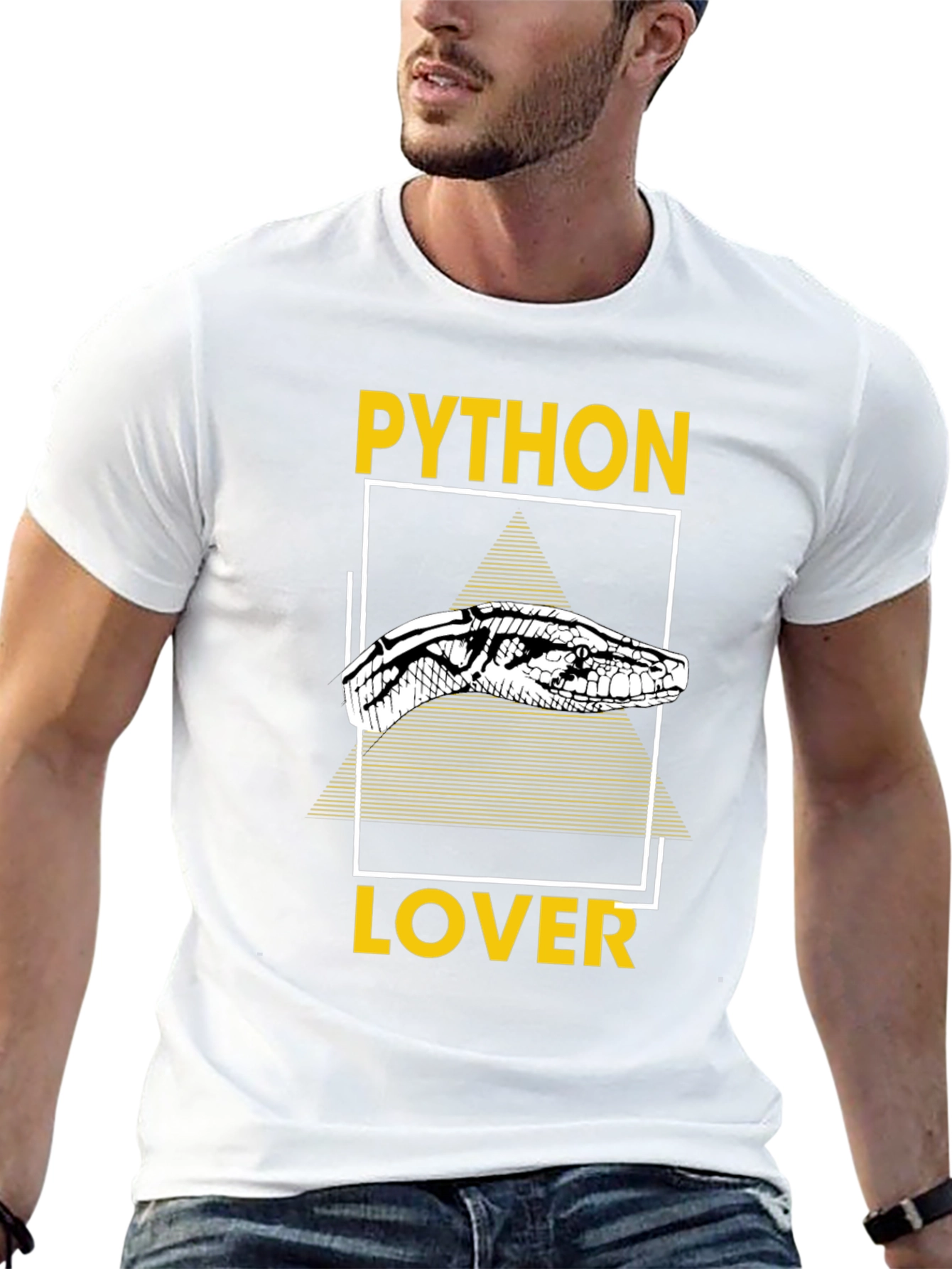 Python Lover Graphic T-Shirt