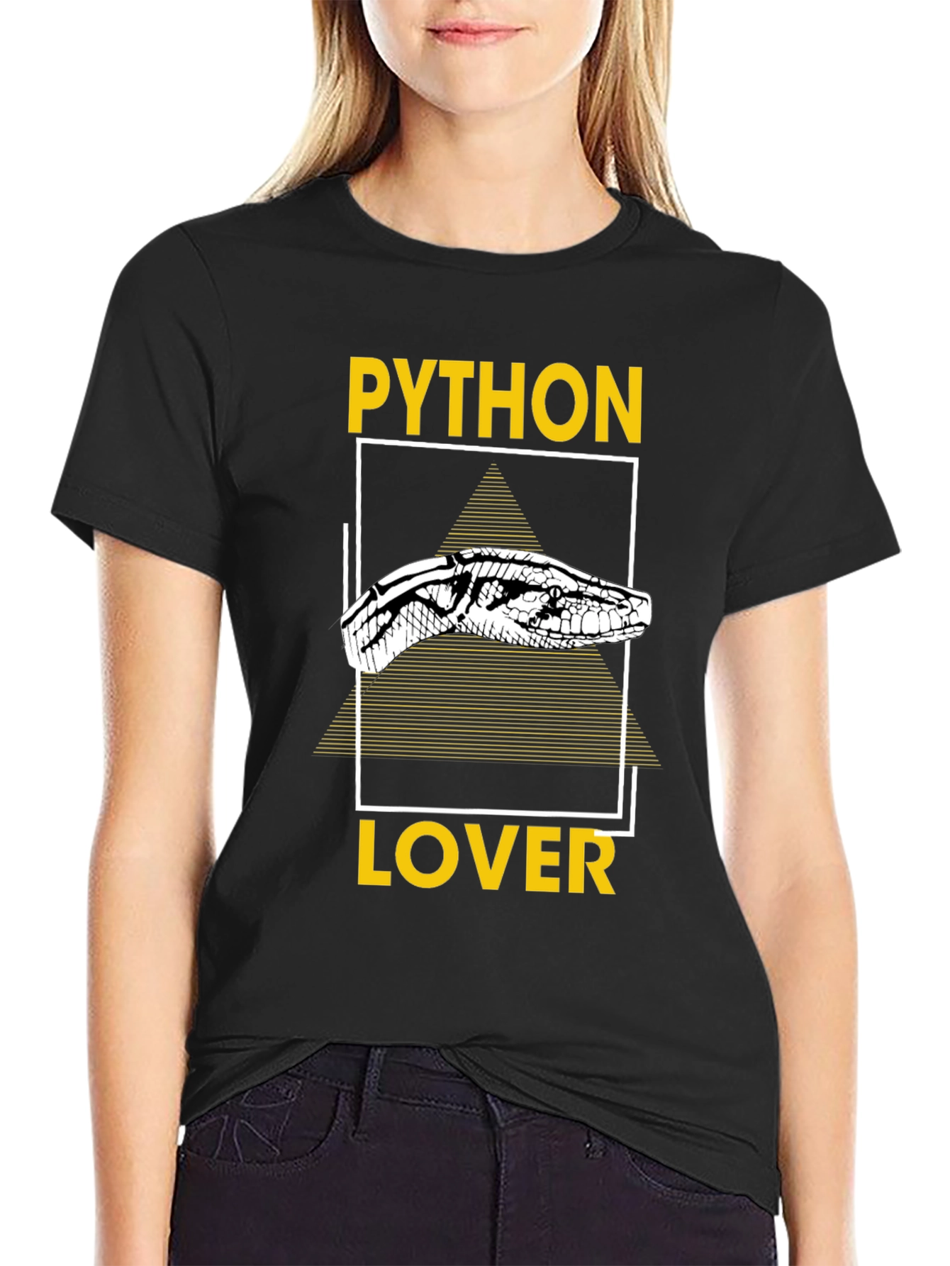 Python Lover Graphic T-Shirt