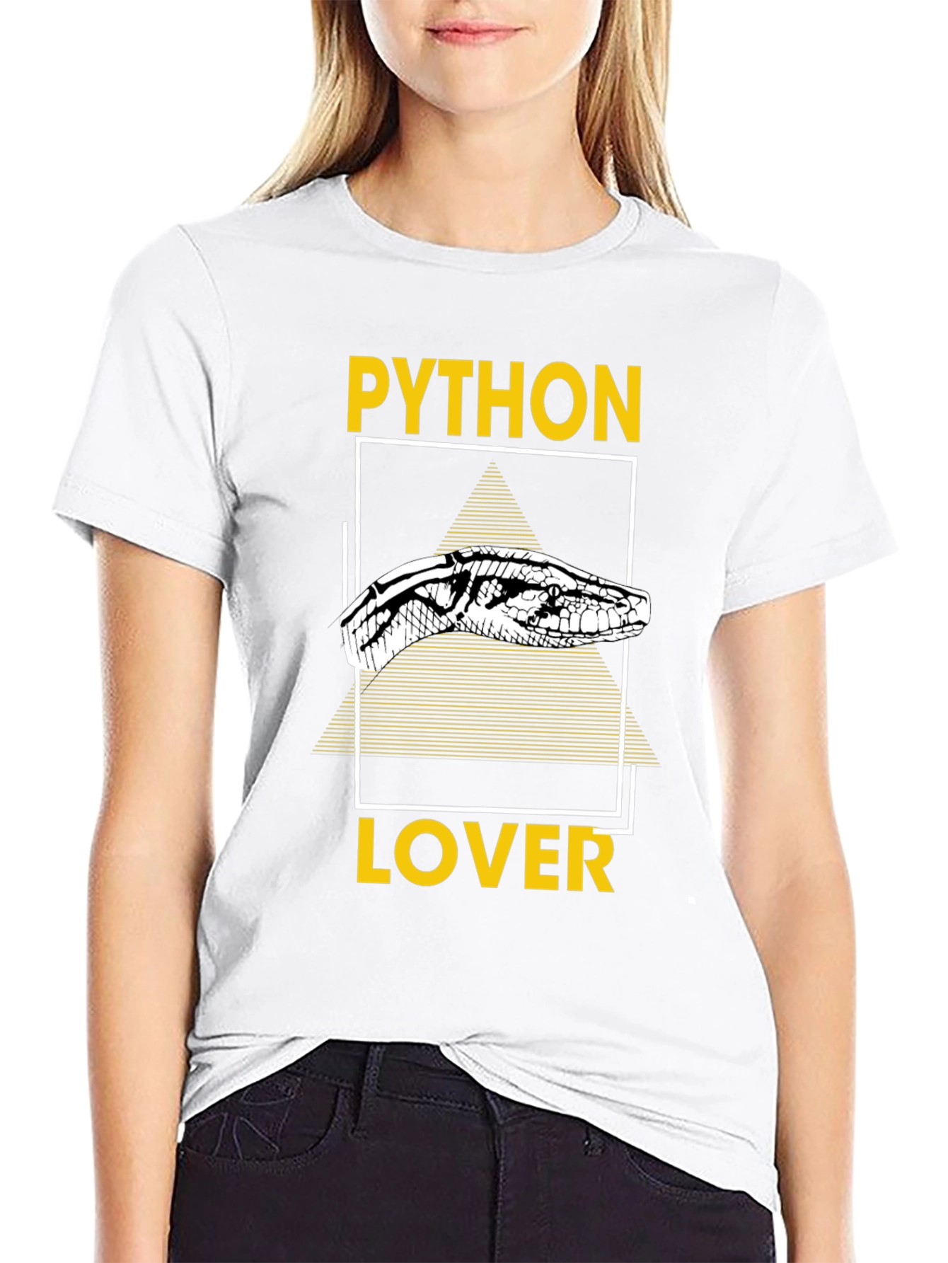 Python Lover Graphic T-Shirt