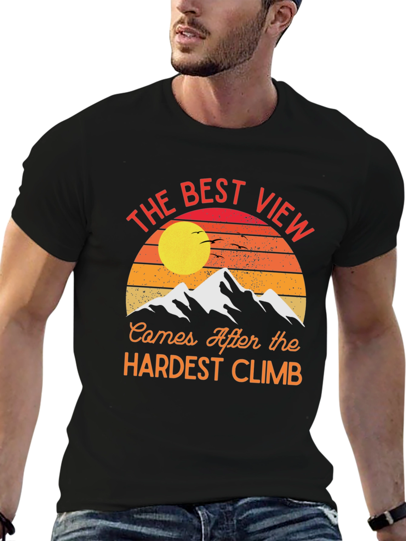 Best View Climb Graphic Tee