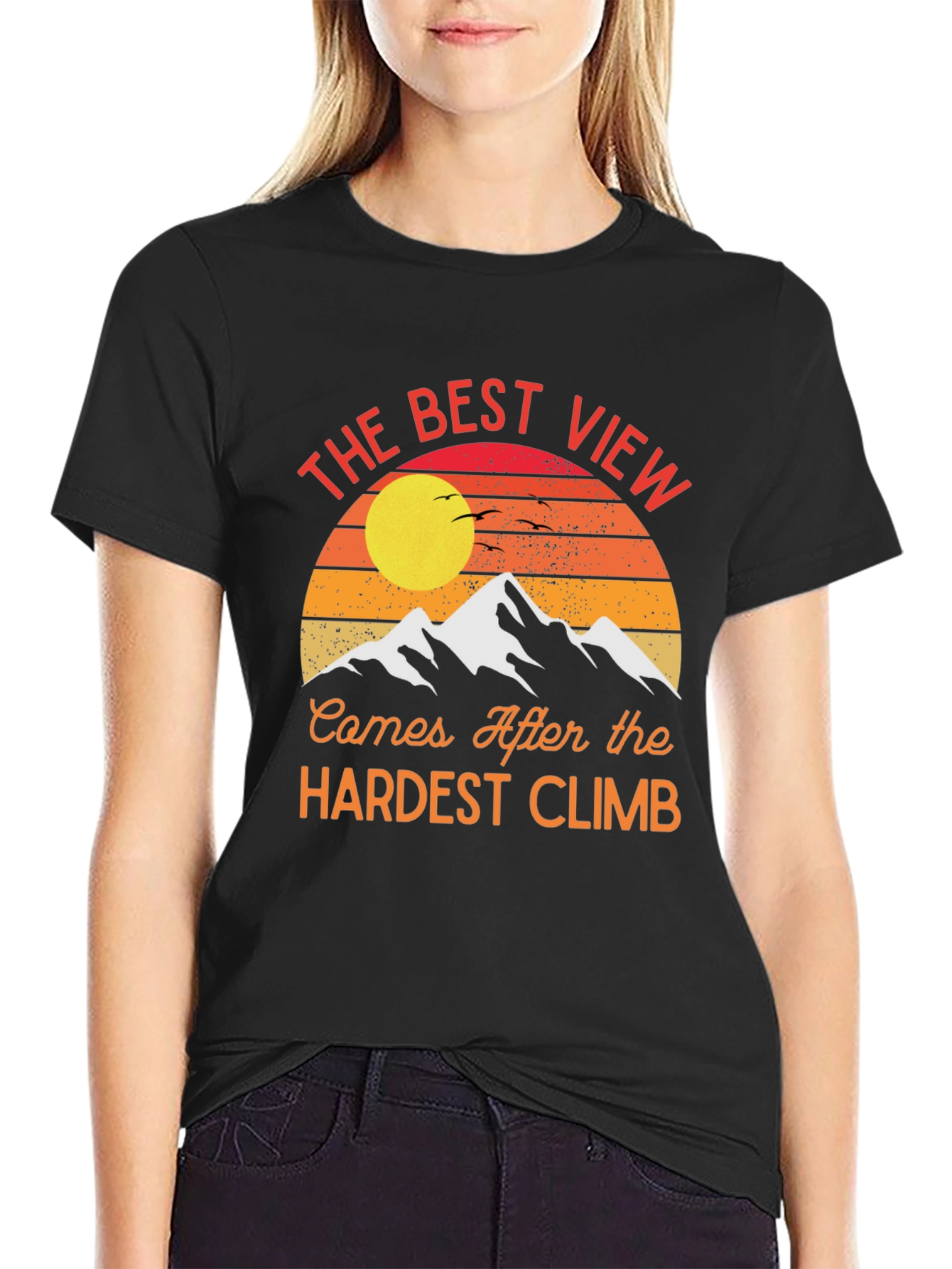 Best View Climb Graphic Tee