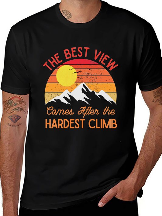 Best View Climb Graphic Tee