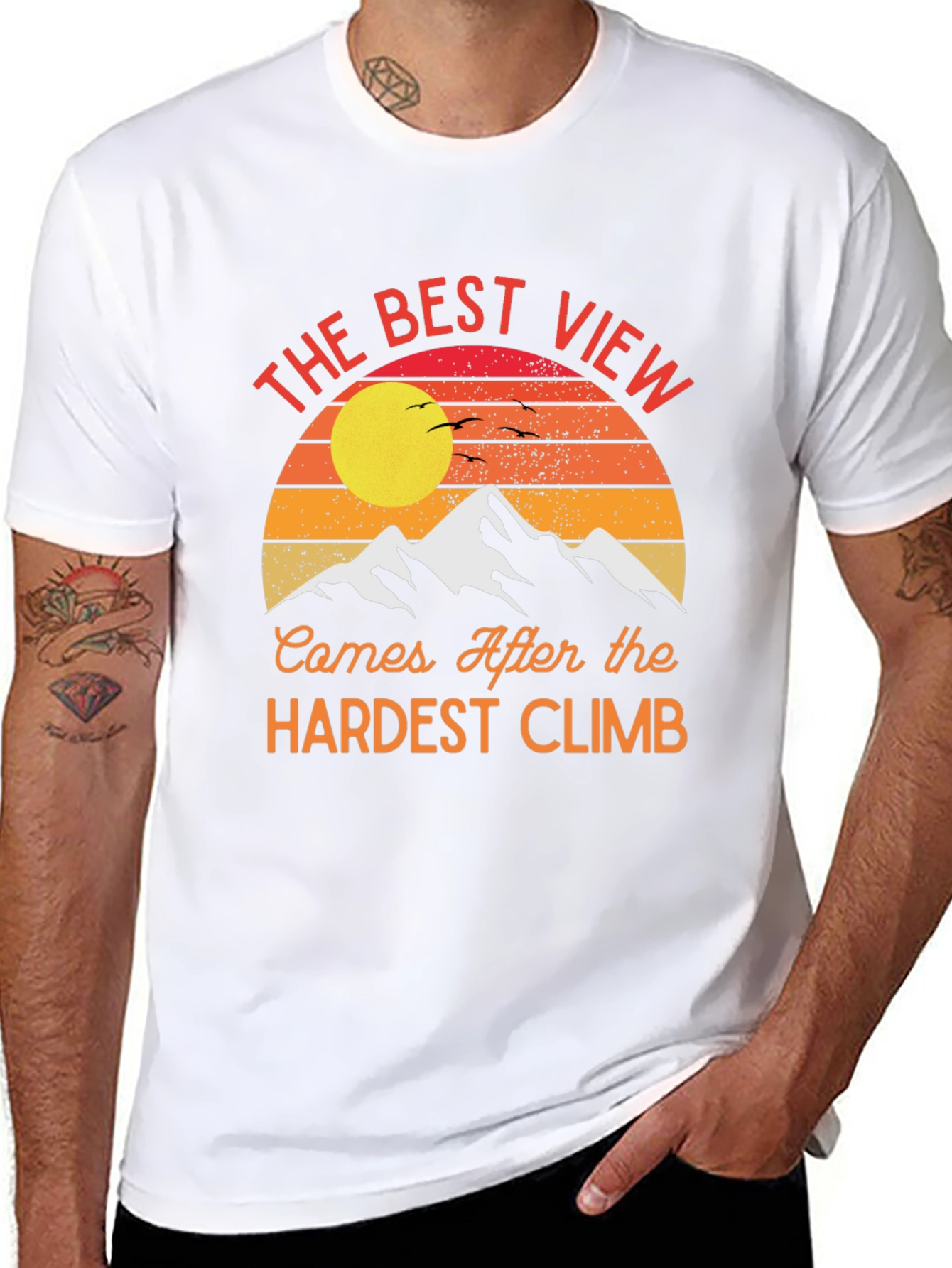 Best View Climb Graphic Tee