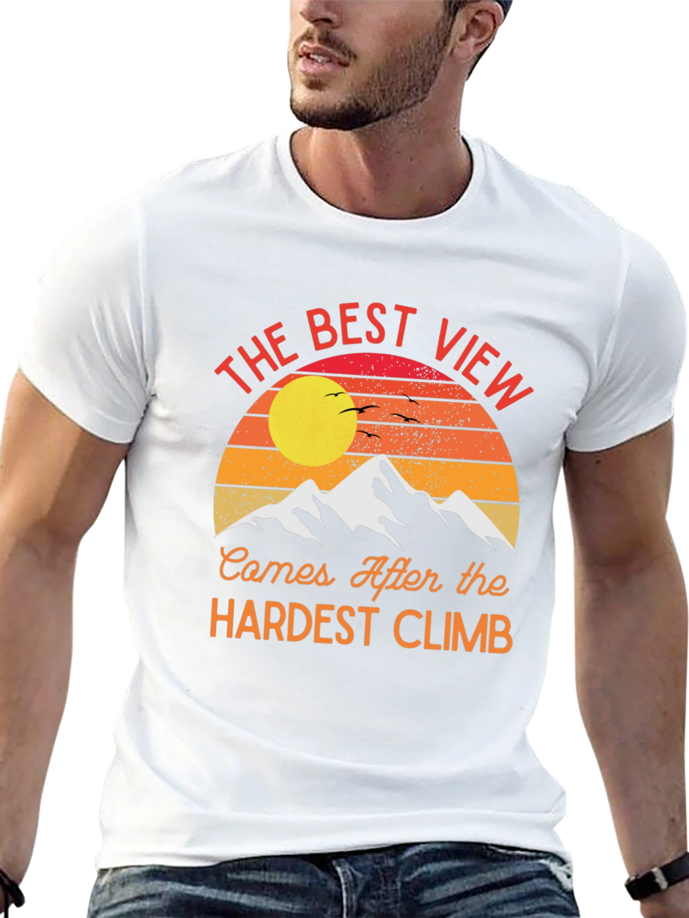 Best View Climb Graphic Tee