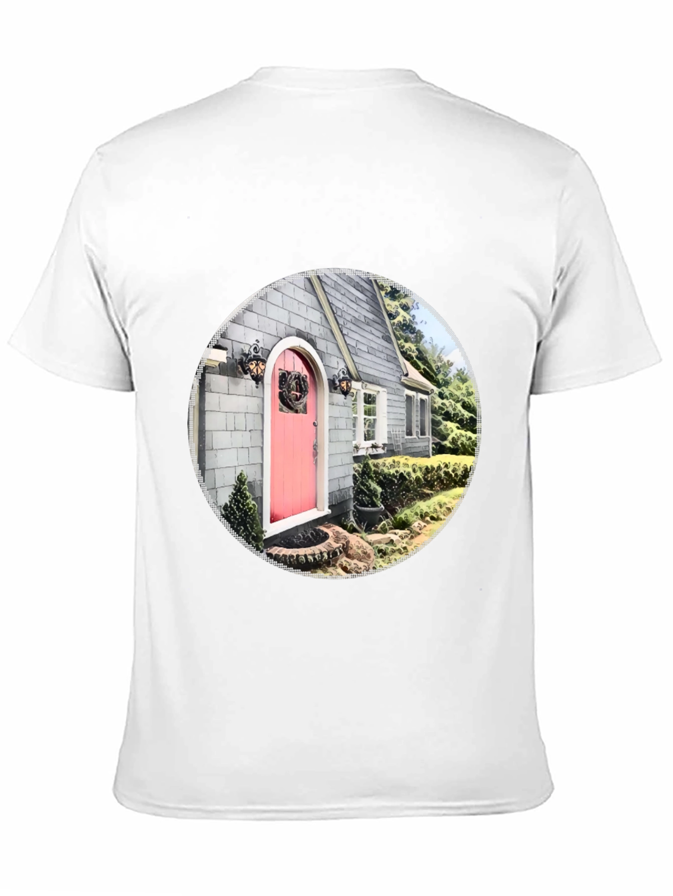 House Portrait Graphic T-Shirt