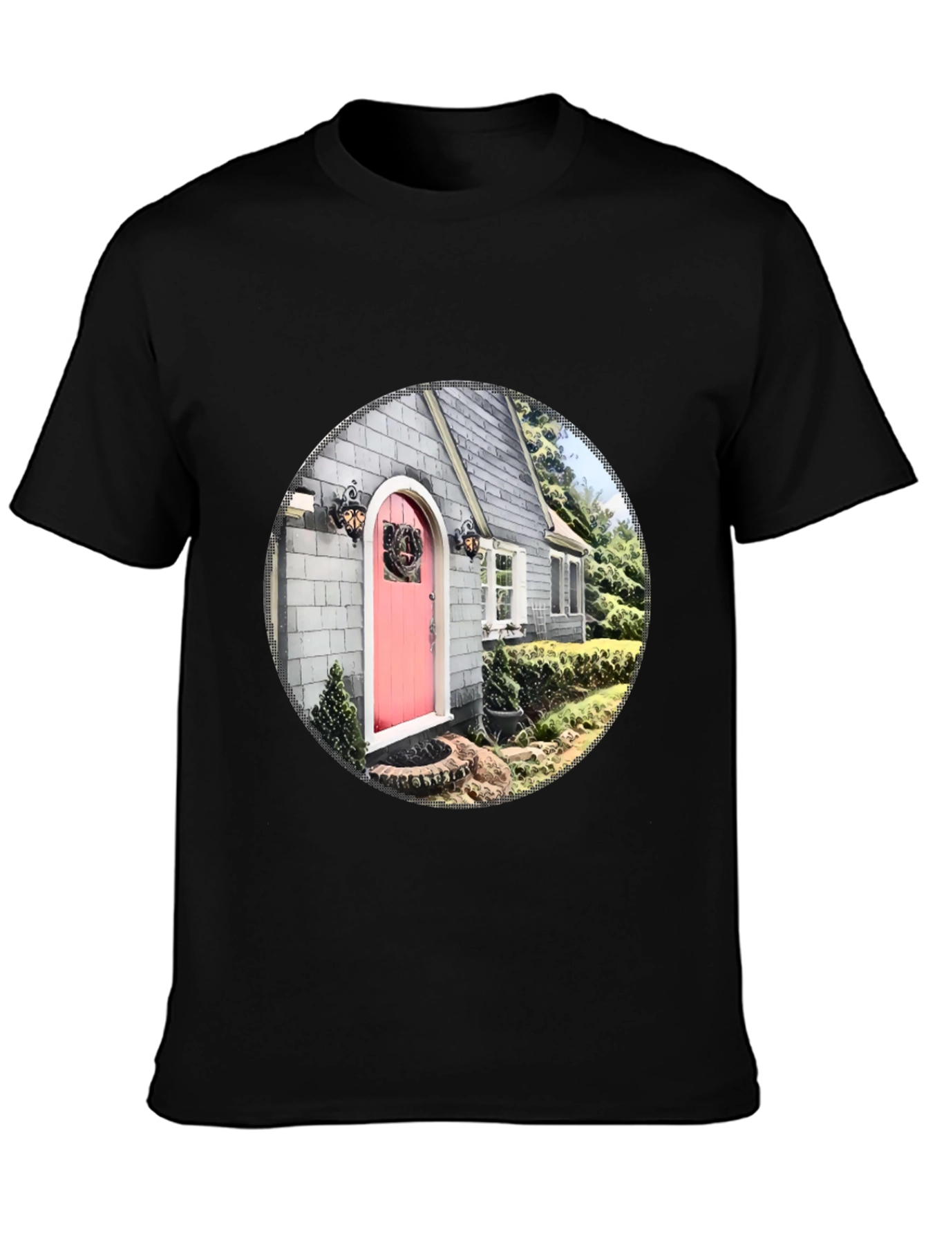 House Portrait Graphic T-Shirt