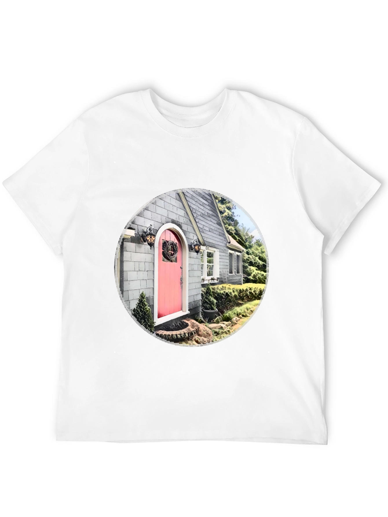 House Portrait Graphic T-Shirt