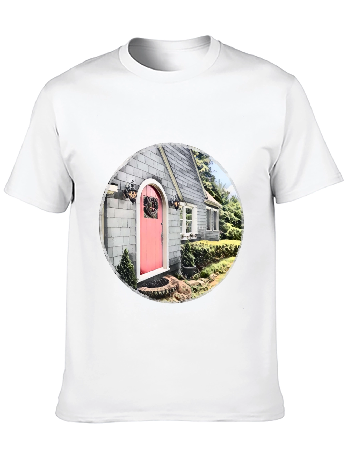 House Portrait Graphic T-Shirt