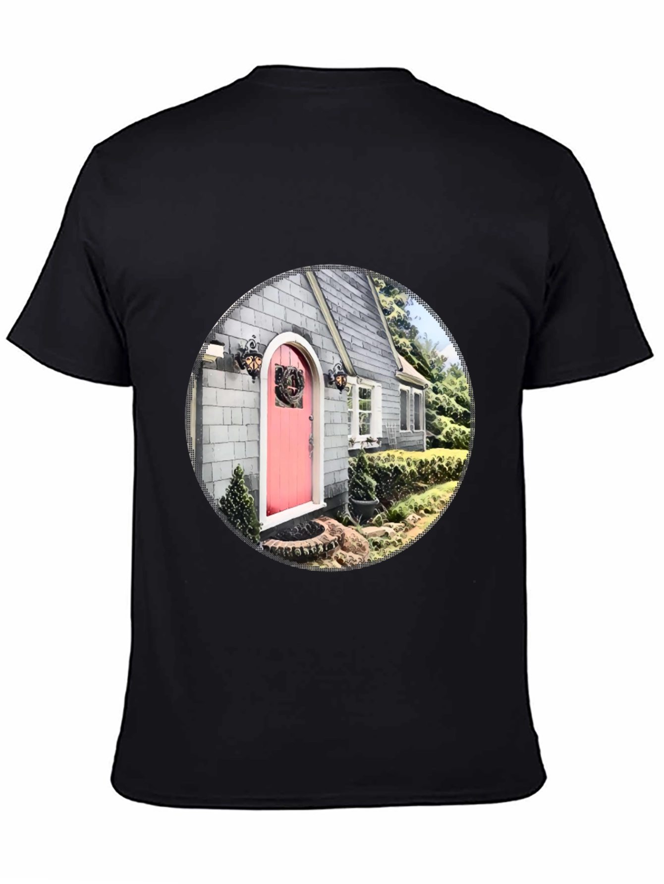 House Portrait Graphic T-Shirt