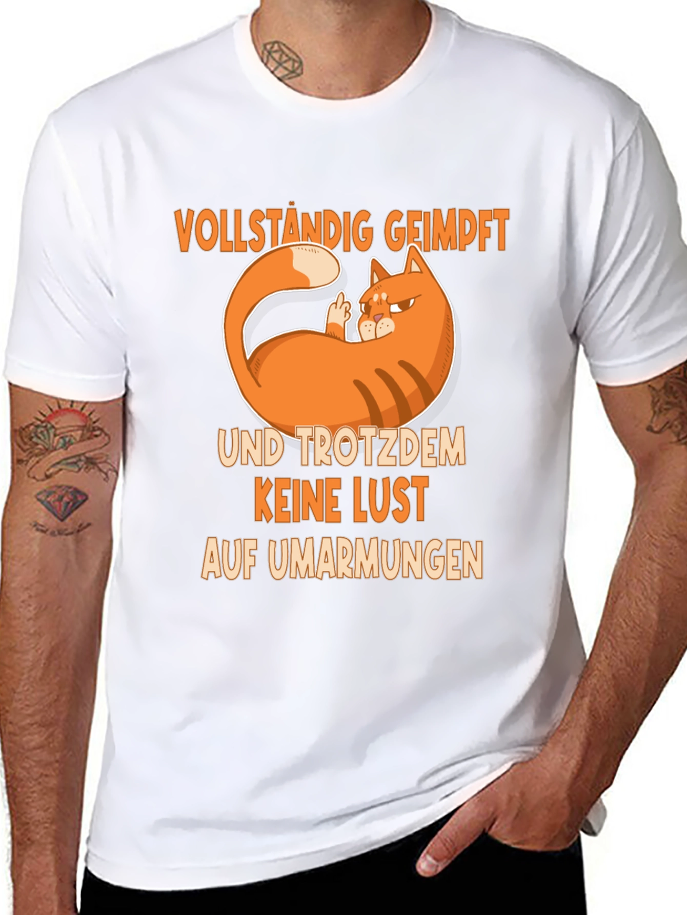 Fully Vaccinated Cat T-Shirt