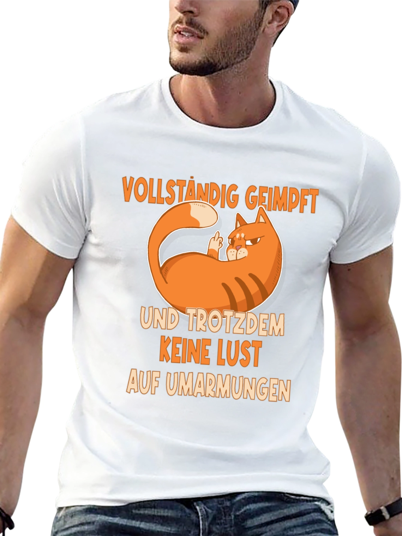 Fully Vaccinated Cat T-Shirt