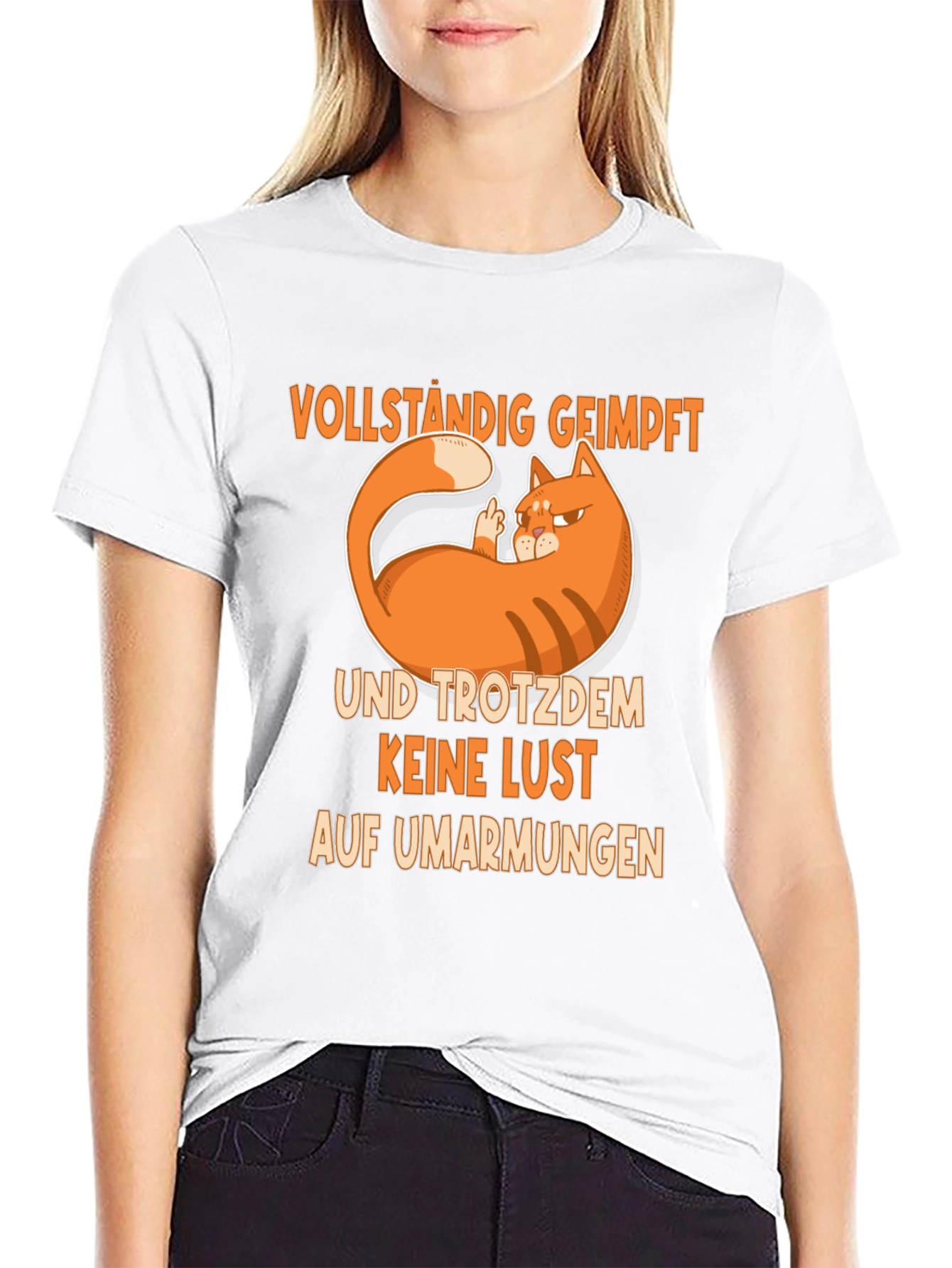 Fully Vaccinated Cat T-Shirt
